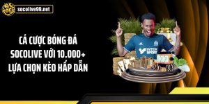 Cá Cược Bóng Đá Socolive Với 10.000+ Lựa Chọn Kèo Hấp Dẫn